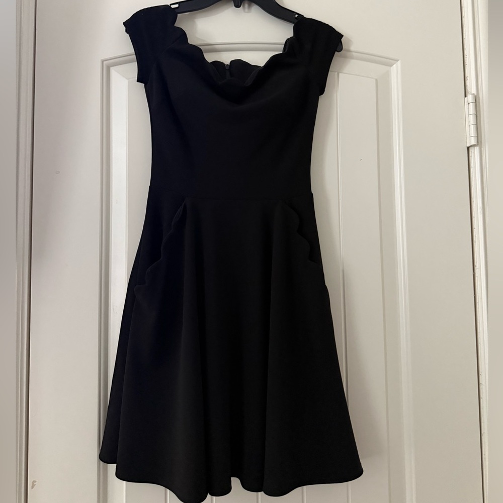 B. Darlin scalloped dress